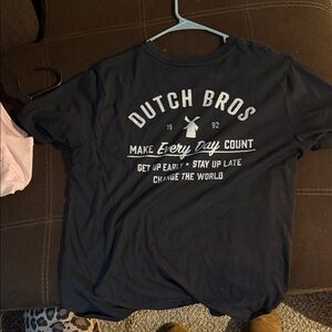 Dutch Bros Black Graphic Tee